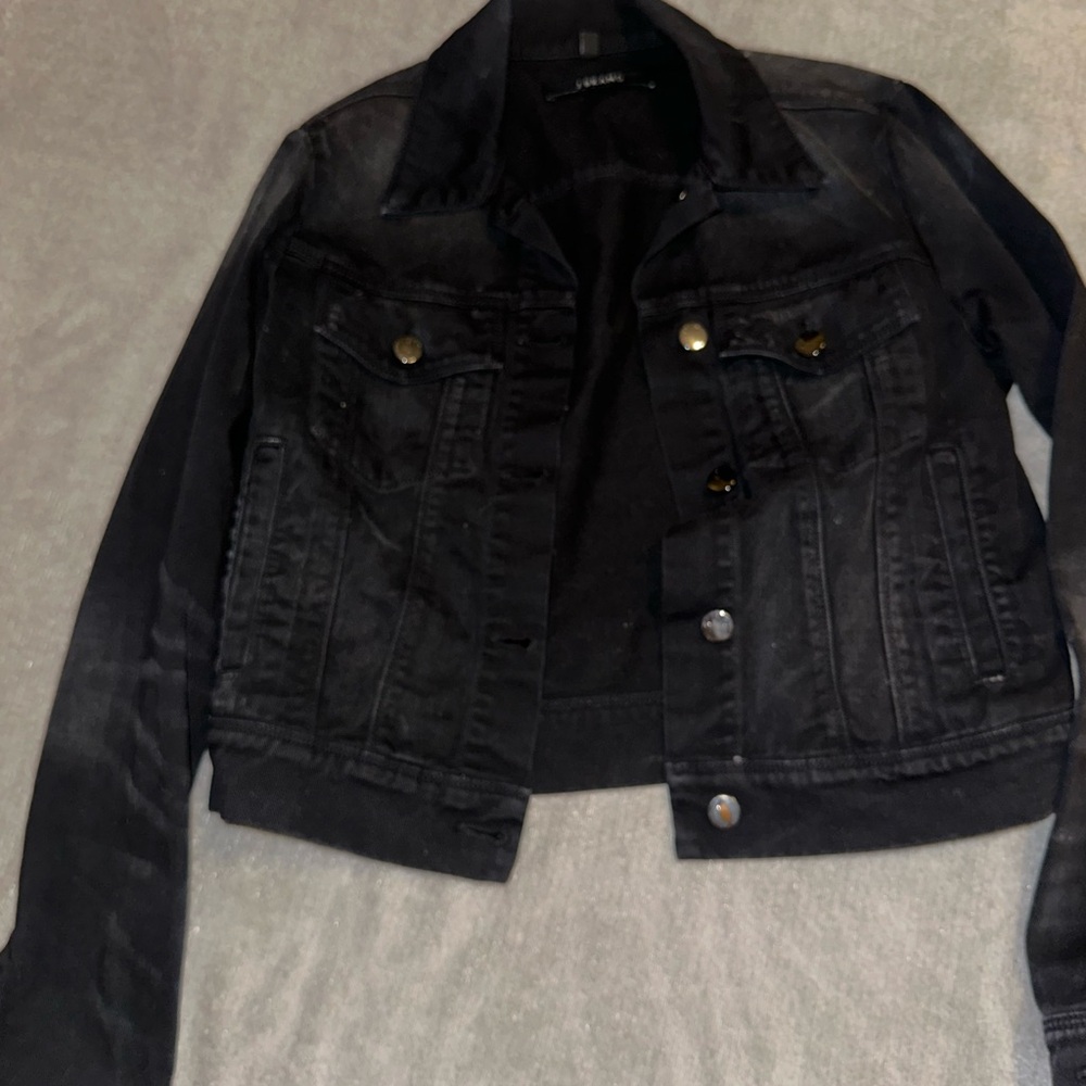 J Brand Black Denim Jacket